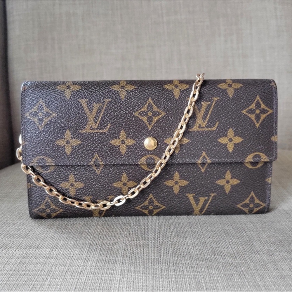 Authentic Louis Vuitton monogram long wallet TH0996 (H02) - Picture 1 of 16